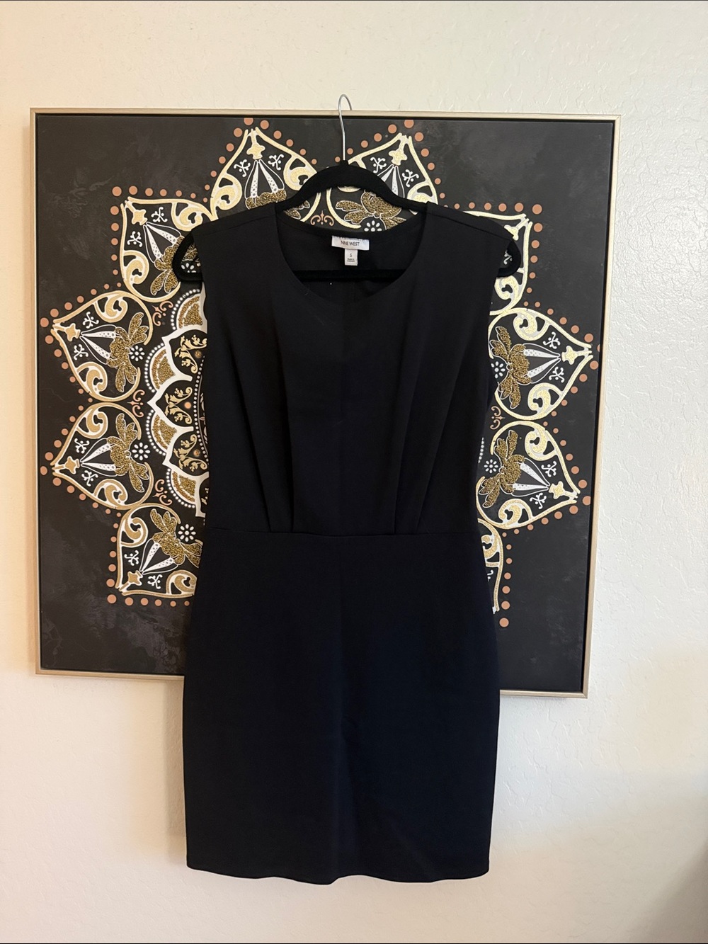 Nine West Black Sheath Dress